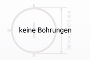 Keine Bohrungen